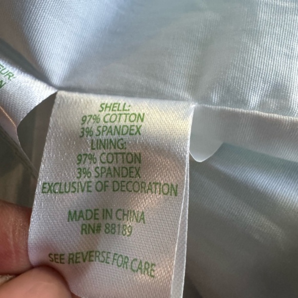 Lilly Pulitzer Blue and Green Mini Dress 2 - Picture 13 of 13